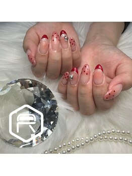 レディスペネイル ノウラ 名駅店(Redispe nail NouRa)/バレンタインネイル