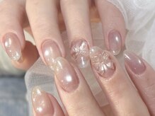 ラヴィン 生駒店(Lovin)/うるうる水光マグネットネイル