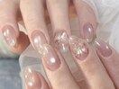 うるうる水光マグネットネイル