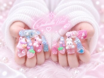シンデレラネイル(CINDERELLA NAIL)/長さだし/つけ放題/チップ/LL