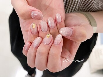 リノ ネイル(Rino nail)/シンプルラメネイル