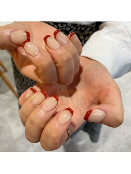 ミントリーフ バイ リート(Mint leaf by Reat)/レッドブラウンフレンチ