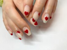 キラネイル アンド アイラッシュ by World Beauty(KIRA)/ハートネイル