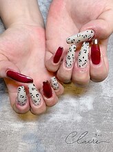 クレアネイル(claire.nail)/ヒョウ柄ネイル