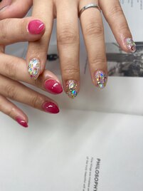 ルビーピンクときらきら