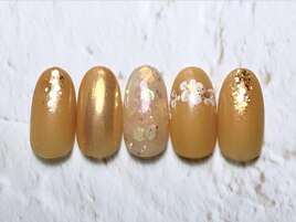 アーチフラワーネイル