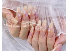 アリーズ(Allies)/チークネイル オーロラ リボン