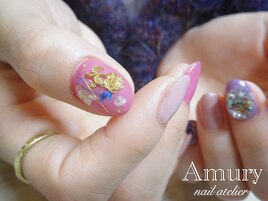 押し花naill２本パーツ1個込み♪