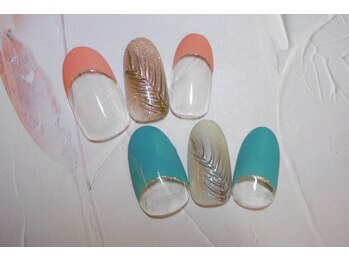 ネイルサロン ブリオン(Nail Salon Bullion)/ボタニカルリーフ