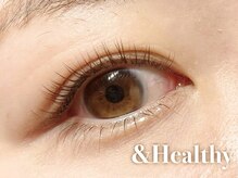 アイラッシュアンドネイル専門店 クラル(CURAR)/＆healthyフラットラッシュ