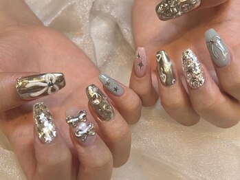 アイネイルズ 三宮店(I nails)/パステルY2Kネイル ¥9500