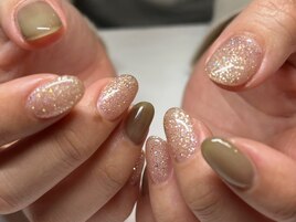 one color/ニュアンスネイル
