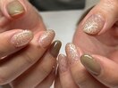 one color/ニュアンスネイル