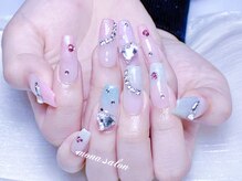 モナサロン(Mona salon)/カラフルグラデーションネイル
