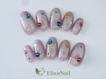 エリクサーネイル 心斎橋(Elixir Nail)/定額bカジュアル/クーポン使用