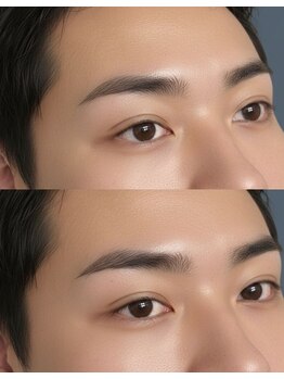 ユニメン 大阪梅田(UNI.MEN)/【梅田】アイブロウ眉毛ワックス