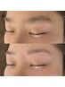 【お目元の印象アップ】眉毛デザイン付きおでこワックス脱毛