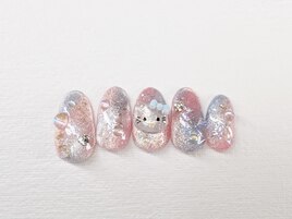 キティちゃんネイル