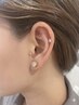 【エメラルド式】耳ツボジュエリー10粒&リフレクソロジー15分