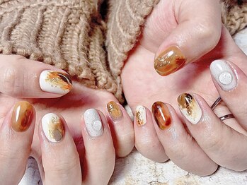 ティーエス ネイル ガーデン(T.S Nail Garden)/秋色ニュアンス