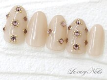 ラグジュアリーネイルズ アカバネ(Luxury Nails Akabane)/キラキラ*ジュエルネイル