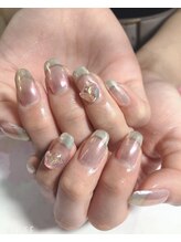 アウラ 新宿西口店(aura)/ネイリスト吉野★お客様ネイル