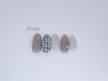 ネイルサロンリシェ 烏丸御池(Recher)/立体ツイード