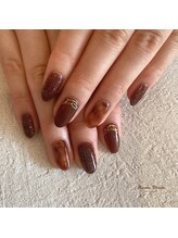 オーサムブロッサム 茅ヶ崎店(AwesomeBlossom)/べっ甲ネイル