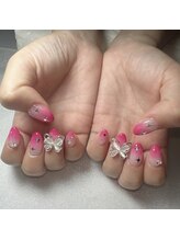 ラブオーキッド(LoveOrchid)/ピンクネイル♪