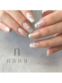 ナナ 白金高輪(nana)/クリア マットニュアンス