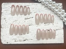 プロモート 岡山城下店(Promote)/秋色パウダーフレンチ　【岡山】