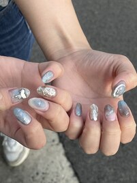 ニュアンス　淡いカラー