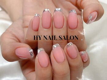 HYネイルサロン/ガラスフレンチ