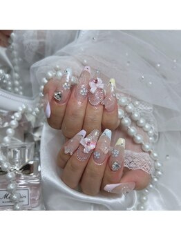 マリンネイル 麻布十番(Marin nail)/パステル春ネイル