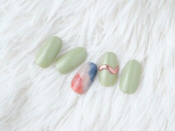 クレイハピィネイル(Cray hapy e nail)の写真/【デザイン持ち込みOK！】HANDアート8本コース¥7150☆何度でもオフ無料♪デザイン・カラーも自由に選べる◎
