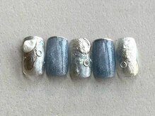 ネイルサロン ブランロール 三軒茶屋店(Blanl'or)/ブルーニュアンス