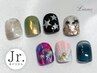 【Jr.ネイリスト】フット親指アート8000円→6400円【初回オフ無料】