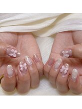 アモールビューティー 新宿店(Amor Beauty)/持ち込みdesignリボン