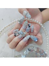 ファンシーファブ(fancy fab)/ガーリードットネイル