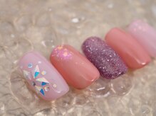 ビューティトリップ(Beauty TRIP)/雪の結晶ネイル