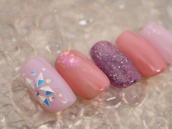 ビューティトリップ(Beauty TRIP)/雪の結晶ネイル