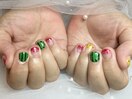 スイカアートネイル♪【四日市】