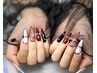 【トレンド】チップ長さだし10本+個性派Y2Kデザイン♪¥10500