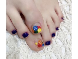 キュートフットネイル