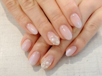 ラルネイル 大宮(Lull. nail)/*パール*グラデストーン*