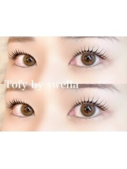 トフィー バイ スウェラ(Tofy by swella)/まつげパーマ/ストレート