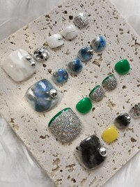 【定額ネイル】フットネイル