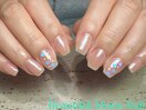 ホワイトミラーネイル
