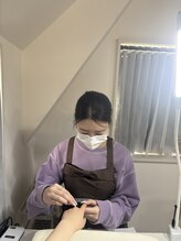 エルビーネイルシェリー 天王寺店(LB.nail cherie) aika シンプル