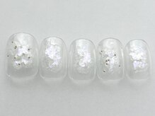 アイネイルズ 池袋店(I-nails)/つやつやパープル